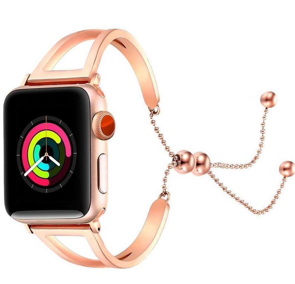 Pendant Bracelet Watch Band - Rose Gold