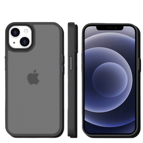 Thin Matte Phone Case - Black