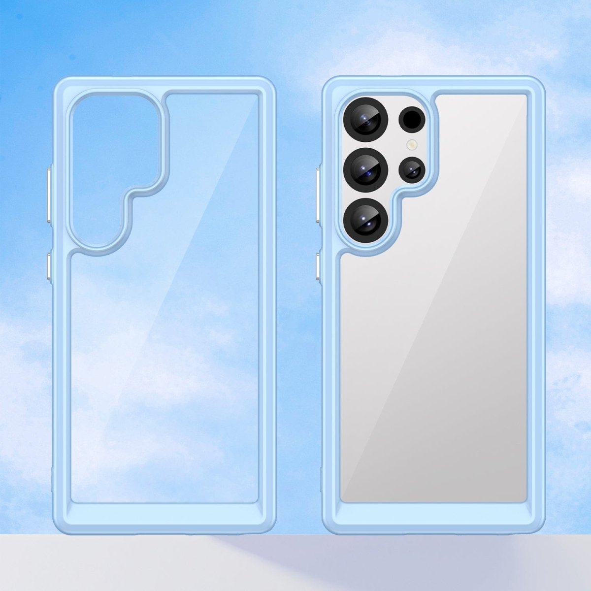 Clear Shockproof Case For Samsung Galaxy