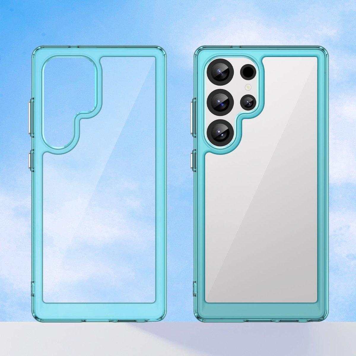 Clear Shockproof Case For Samsung Galaxy