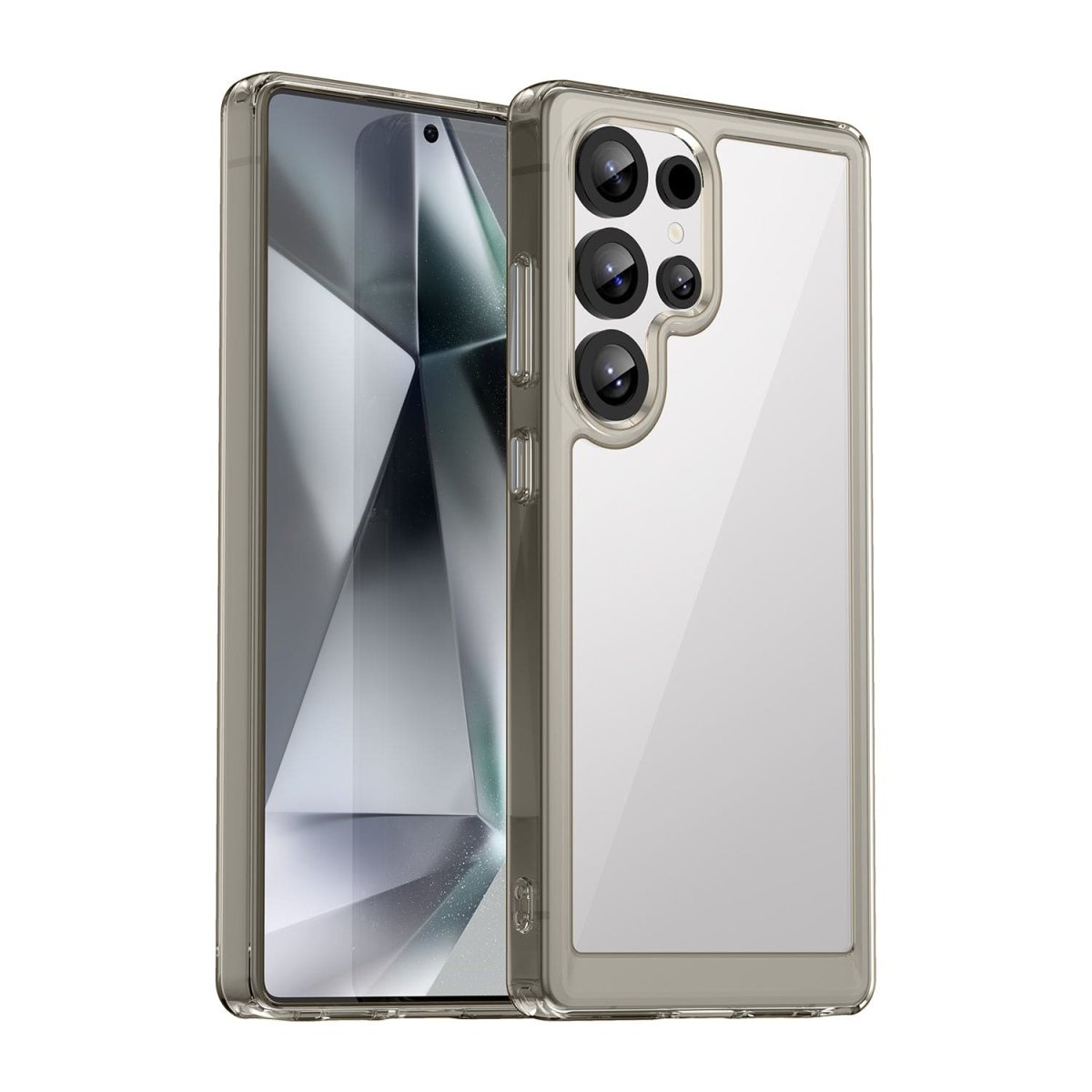 Clear Shockproof Case For Samsung Galaxy A Series - Transparent Grey