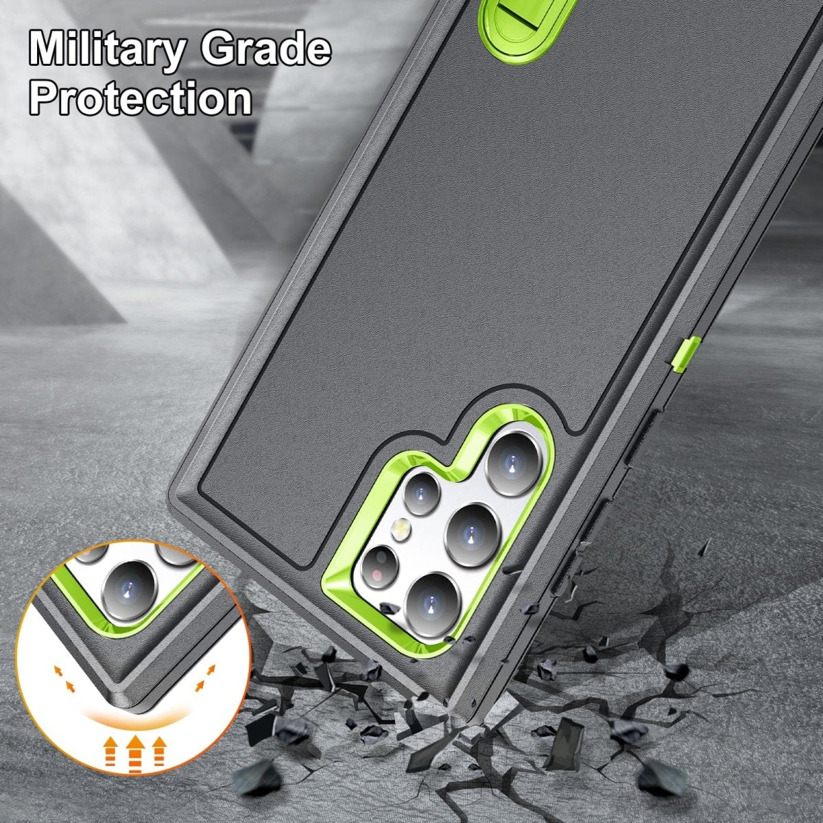 Shockproof Kickstand Case For Samsung Galaxy S