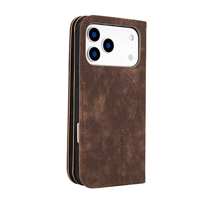 Leather Wallet Phone Case With Magnetic Charging