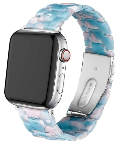 Italian Resin Watch Band - Sky Blue