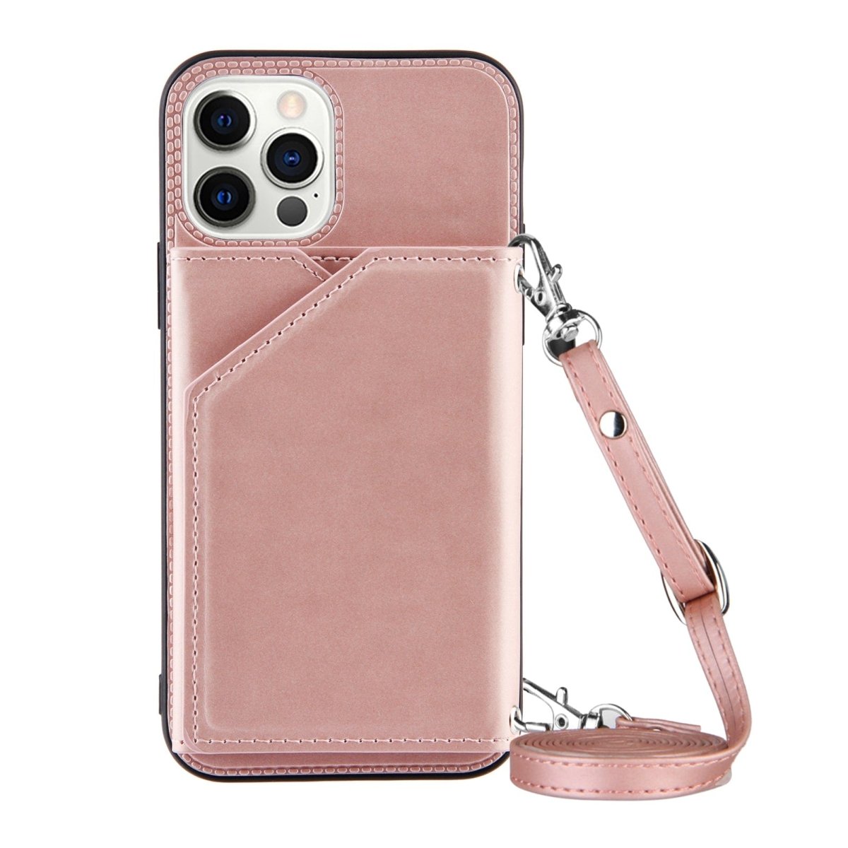 Crossbody Leather Wallet Phone Case