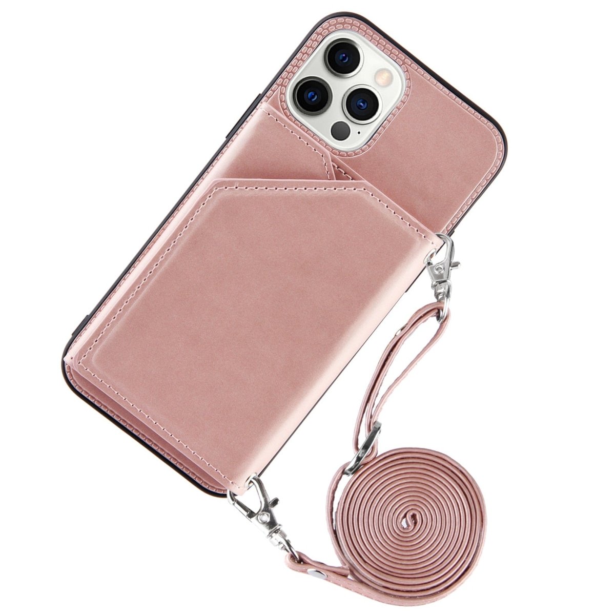Crossbody Leather Wallet Phone Case