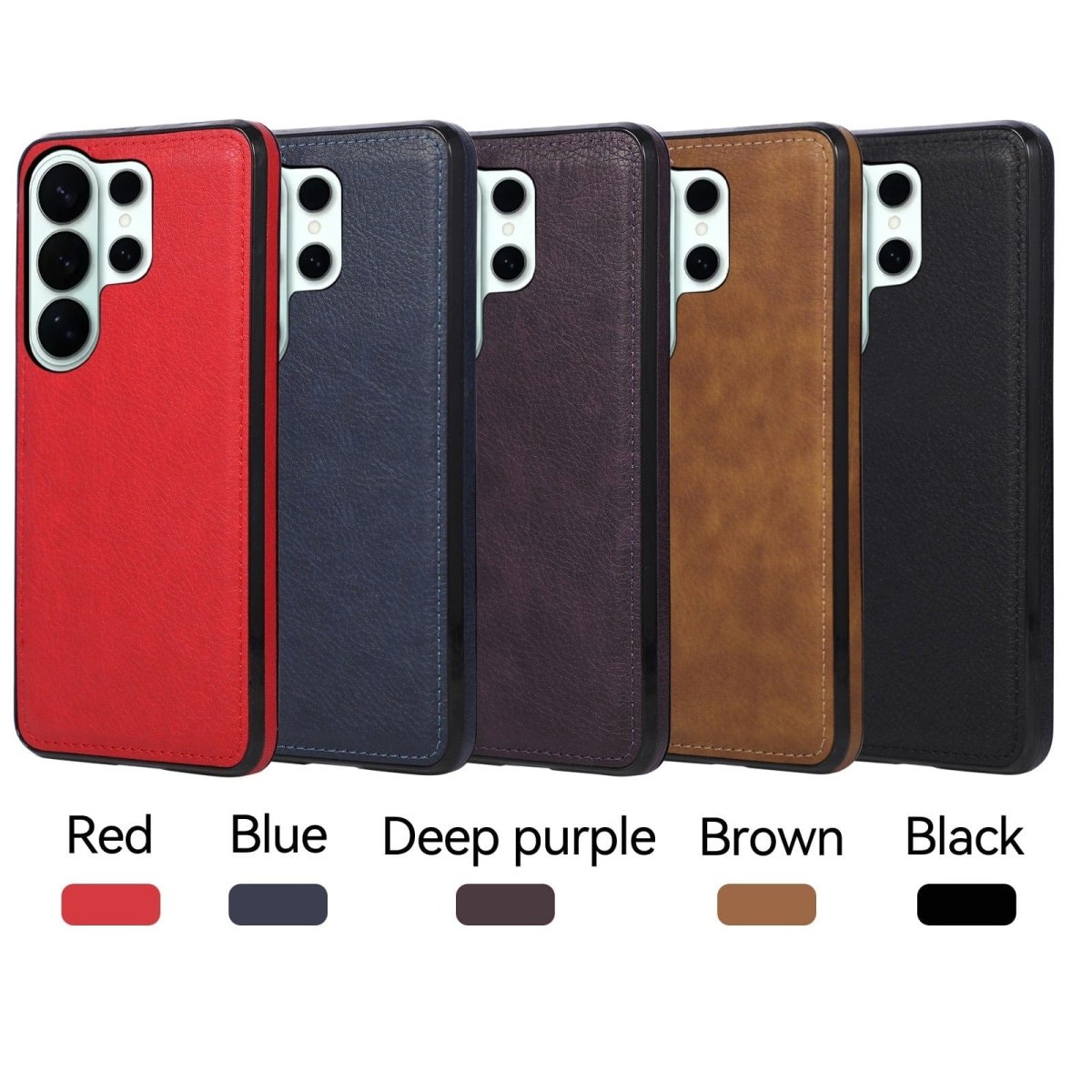 Slim Leather Case For Samsung Galaxy