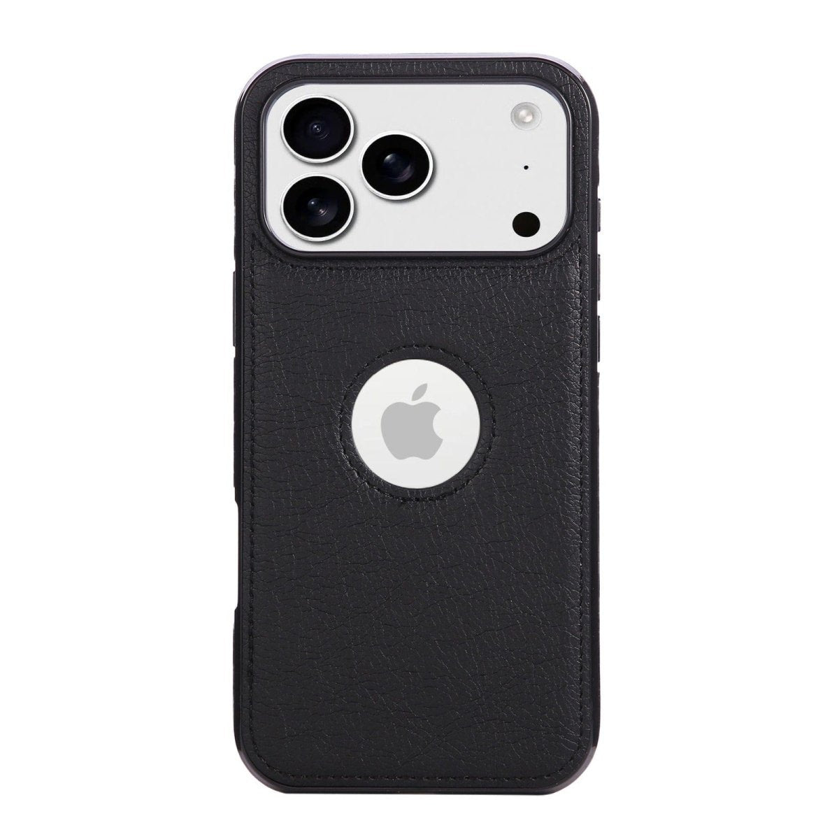 Slim Leather Phone Case - Black