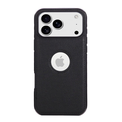 Slim Leather Phone Case - Black