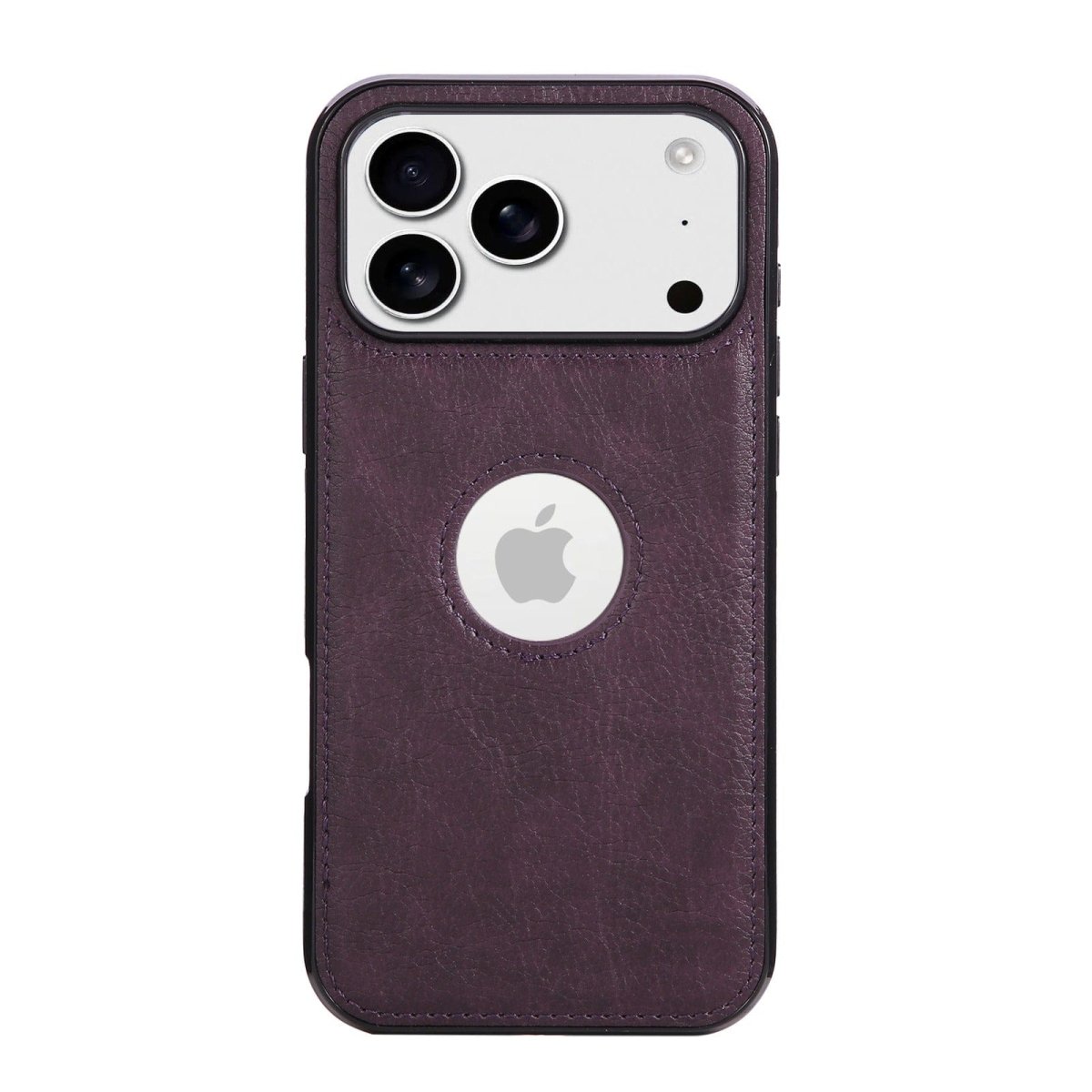 Slim Leather Phone Case - Purple