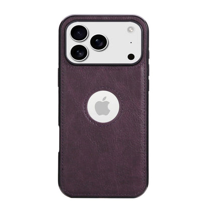 Slim Leather Phone Case - Purple