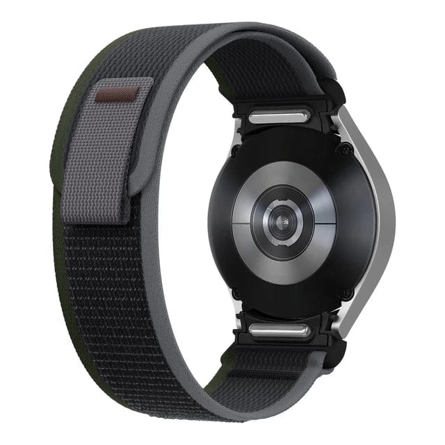 Trail Loop Watch Band For Samsung - Black Green