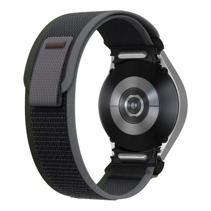 Trail Loop Watch Band For Samsung - Black Green