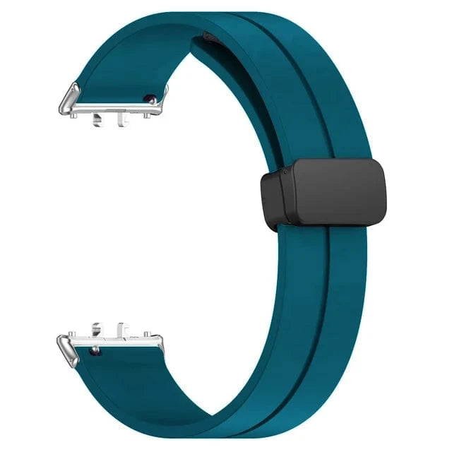 Magnetic Sports Watch Band For Samsung Fit 3 - Rock Blue