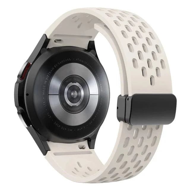 Breathable Magnetic Sports Watch Band For Samsung - Starlight