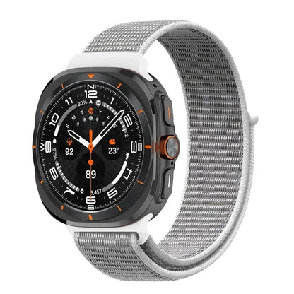 Nylon Sports Watch Band For Samsung Watch 7 Ultra - Sea Shell