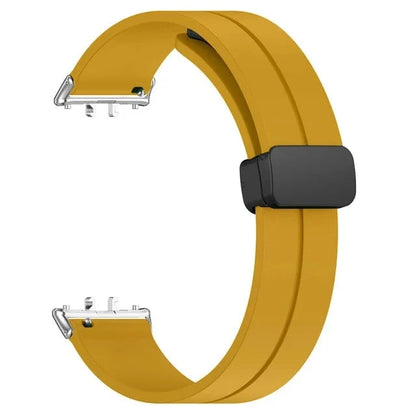 Magnetic Sports Watch Band For Samsung Fit 3 - Yellow