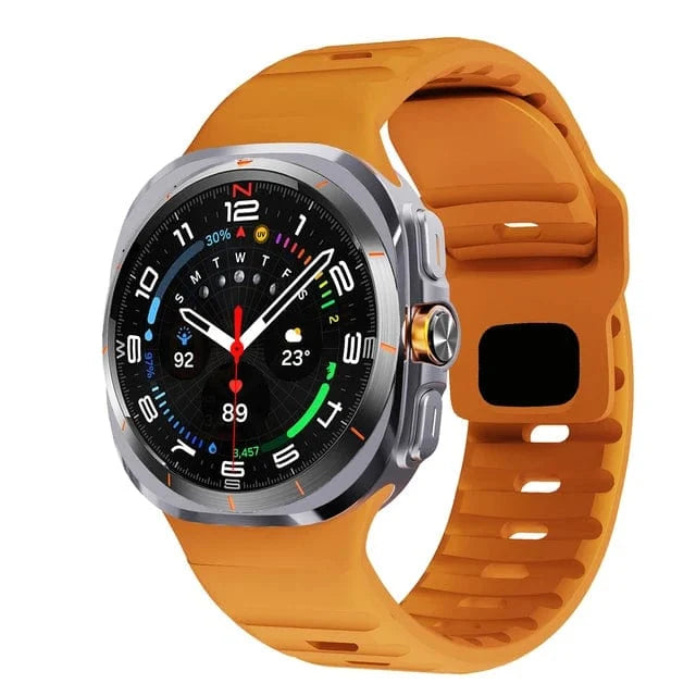 Rugged Sports Watch Band For Samsung Watch 7 Ultra - Honey