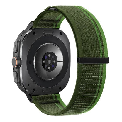 Trail Loop Watch Band For Samsung Watch 7 Ultra - Ink Green