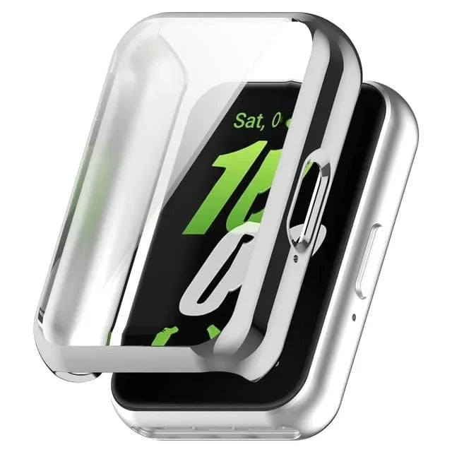 Protective Watch Case For Samsung Fit 3 - Silver