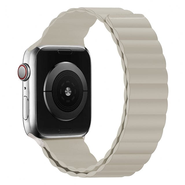 Magnetic Loop Sports Watch Band - Tan