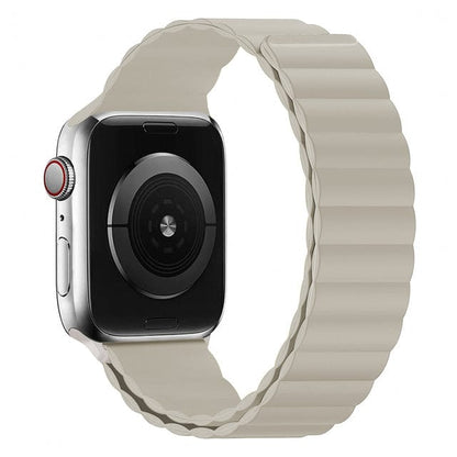 Magnetic Loop Sports Watch Band - Tan