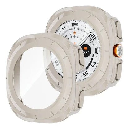 Shockproof Watch Case For Samsung - Ivory