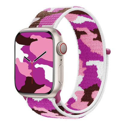 Camo Sports Watch Band - Purple Camo