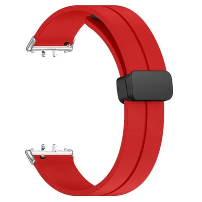 Magnetic Sports Watch Band For Samsung Fit 3 - Red