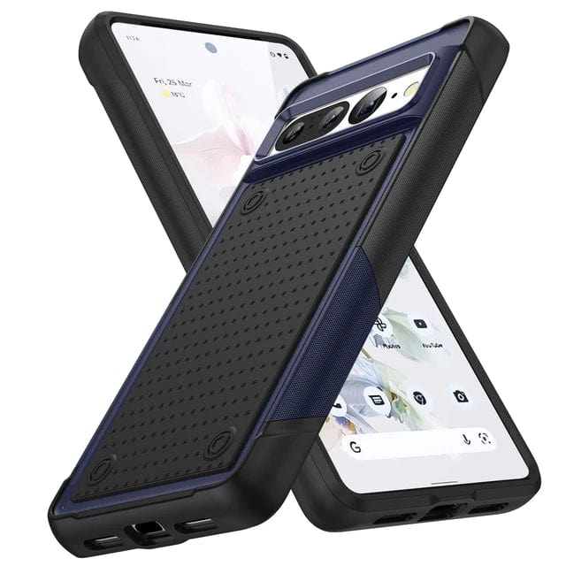 Shockproof Case For Google Pixel - Blue  and Black