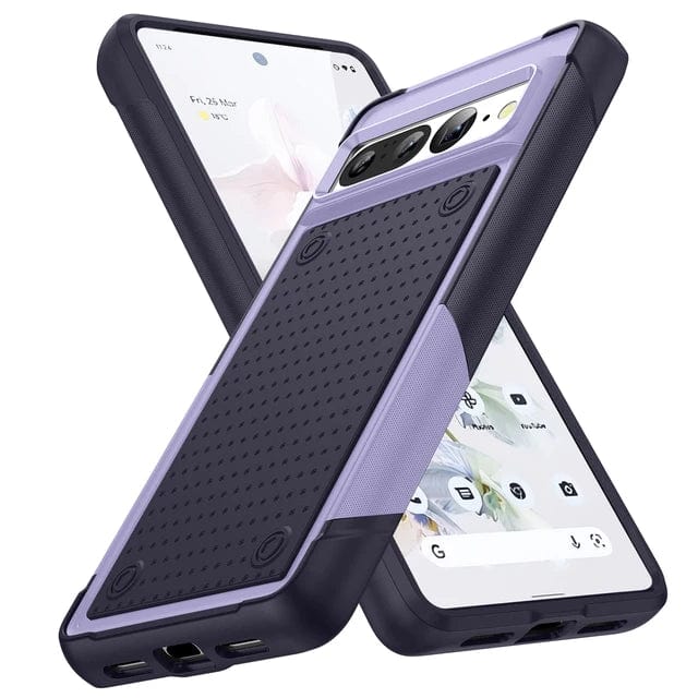 Shockproof Case For Google Pixel - Purple and Blue