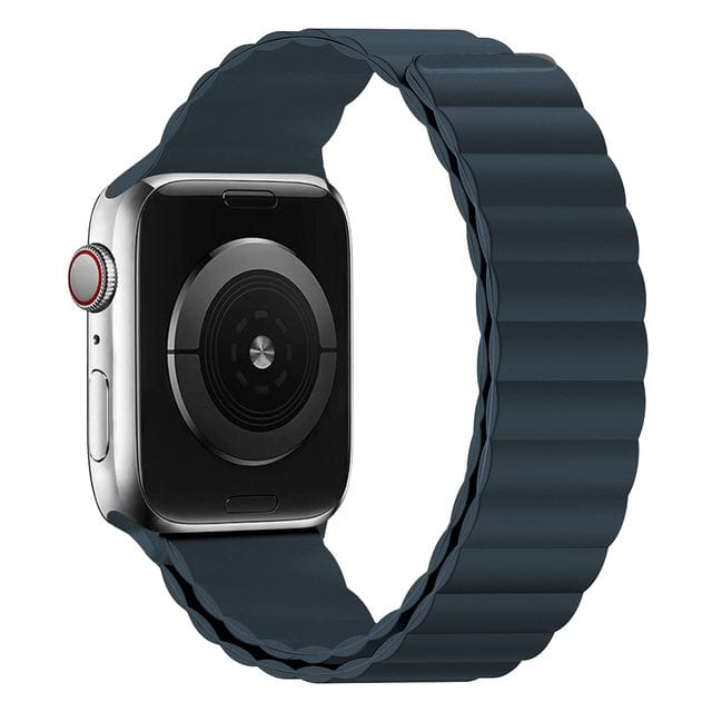 Magnetic Loop Sports Watch Band - Dark Blue