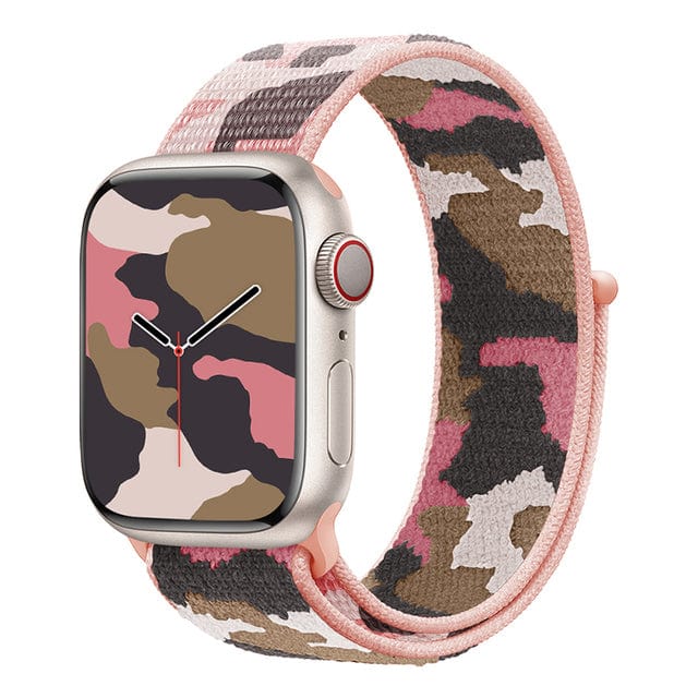 Camo Sports Watch Band - Pink Camo