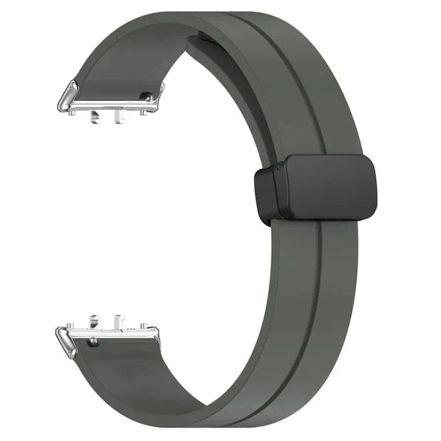 Magnetic Sports Watch Band For Samsung Fit 3 - Space Gray