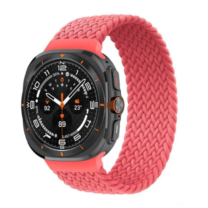 Braided Loop Band For Samsung Watch 7 Ultra - Pink Punch