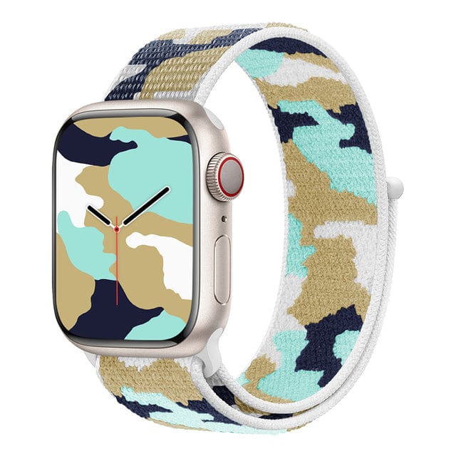 Camo Sports Watch Band - Light green Camo