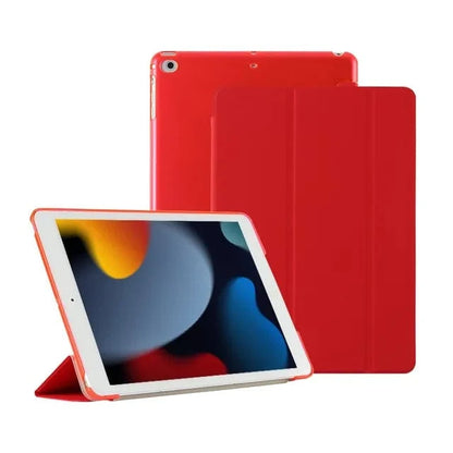 Slim Protective Case Stand For iPad - Red