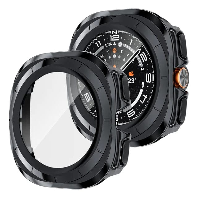 Shockproof Watch Case For Samsung - Black