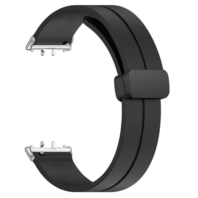 Magnetic Sports Watch Band For Samsung Fit 3 - Black