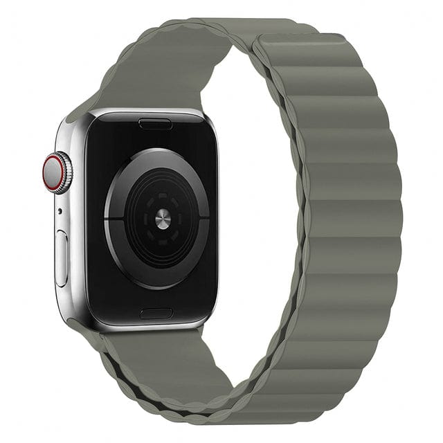 Magnetic Loop Sports Watch Band - Gray