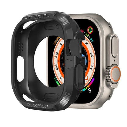 Large Shockproof Watch Bumper - Black