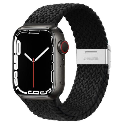 Braided Loop Watch Band - Black