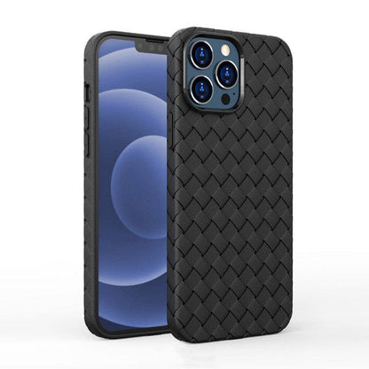 Braided Silicone Phone Case - Black