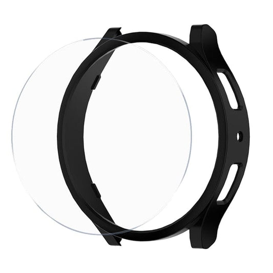 Tempered Glass Watch Case For Samsung - Black