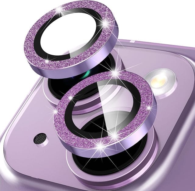 iPhone Camera Protector - Bling Purple