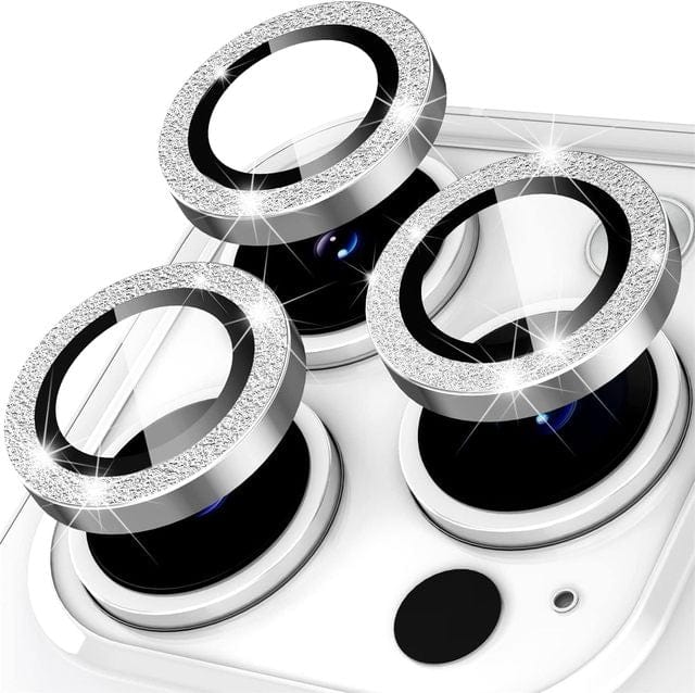 iPhone Camera Lens Protector - Bling Silver