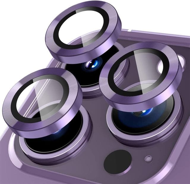 iPhone Camera Lens Protector - Purple