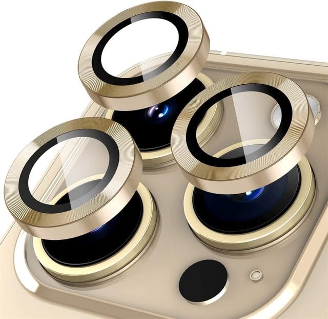 iPhone Camera Lens Protector - Gold