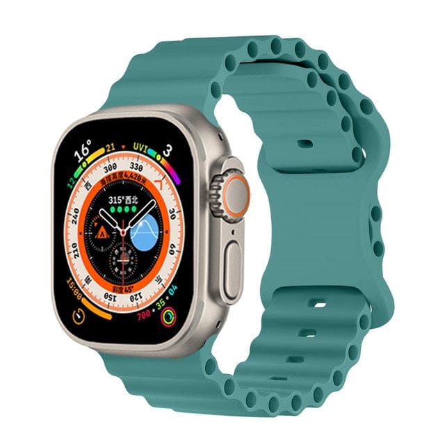 Tubular Sports Watch Band - Teal