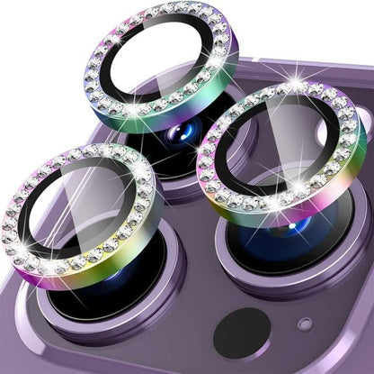 iPhone Camera Lens Protector - Rhinestone Colorful
